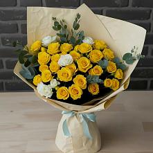 Букет цветов из:  Розы #REPLACE_PRED# Инжавино