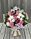 Букет цветов из: Альстромерии, Гвоздики, Розы и Хризантемы в Инжавино