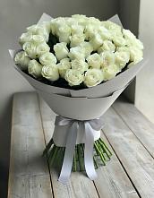 Букет 35 Белых роз в Инжавино