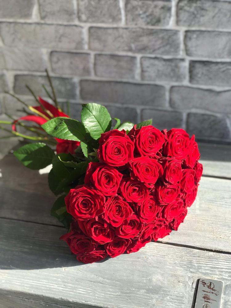 Букет Красные розы Фридом в Инжавино