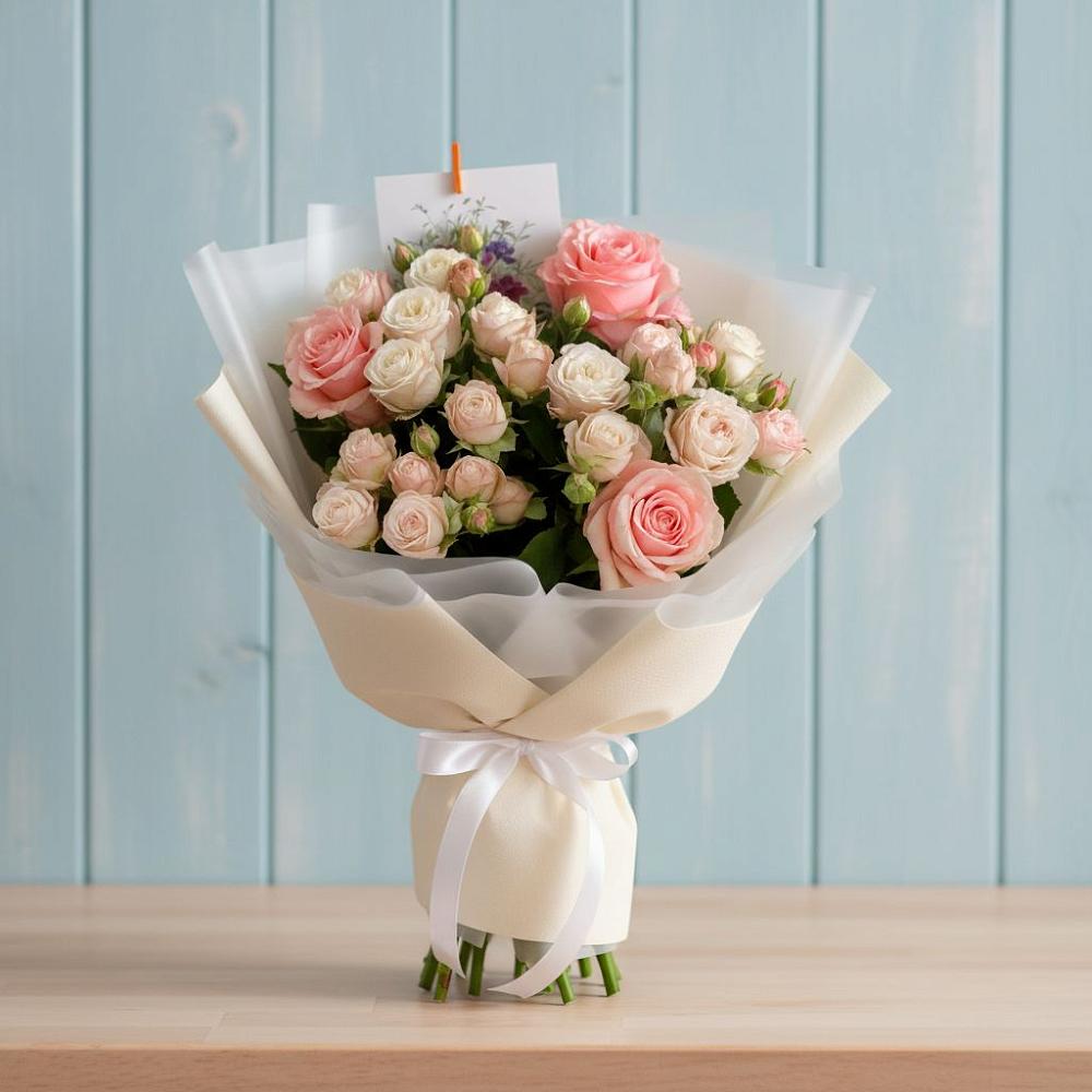 Букет цветов из: Розы в Инжавино