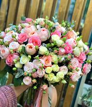 Букет цветов из:  Розы #REPLACE_PRED# Инжавино