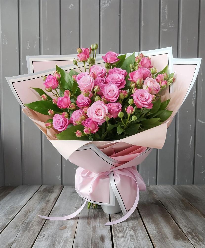 Букет Розовый кустик в Инжавино