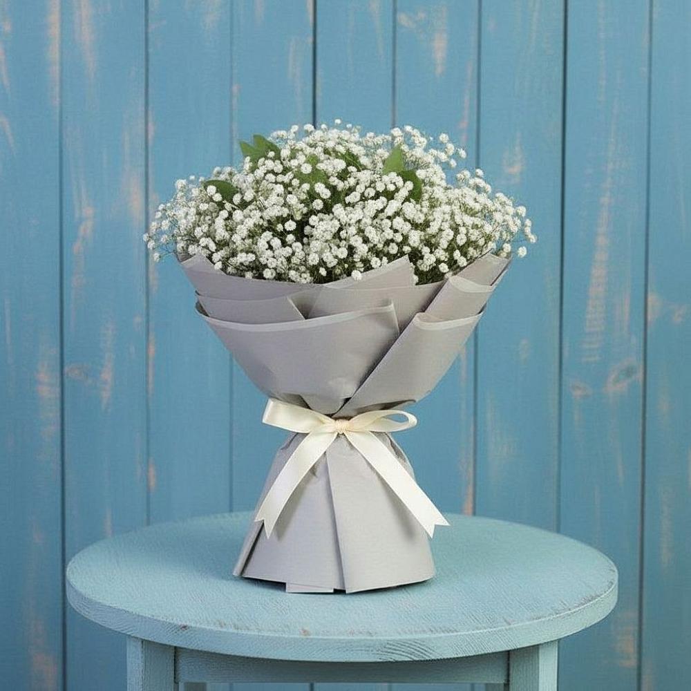 Букет цветов из: Гипсофила в Инжавино