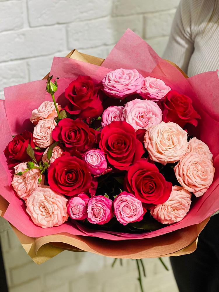 Букет цветов из: Розы в Инжавино