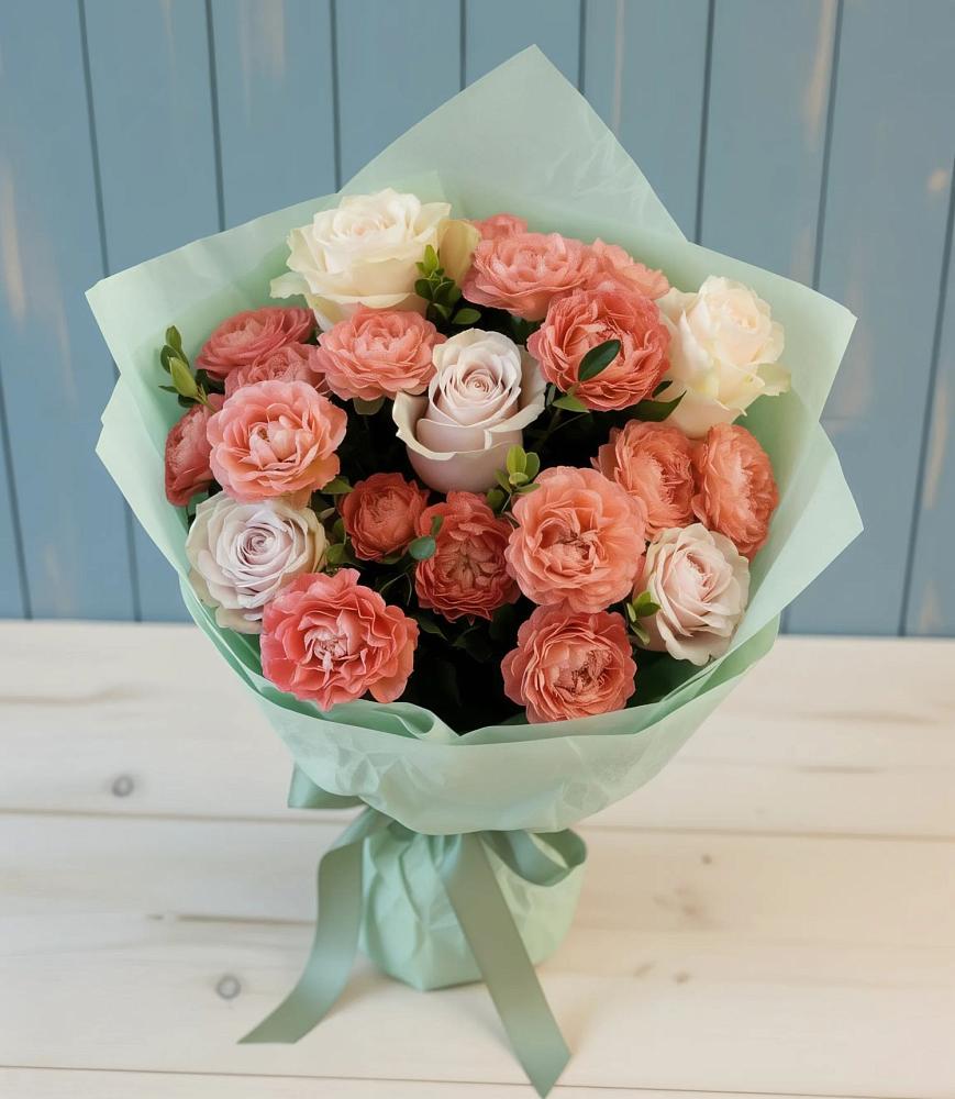 Букет цветов из: Розы в Инжавино