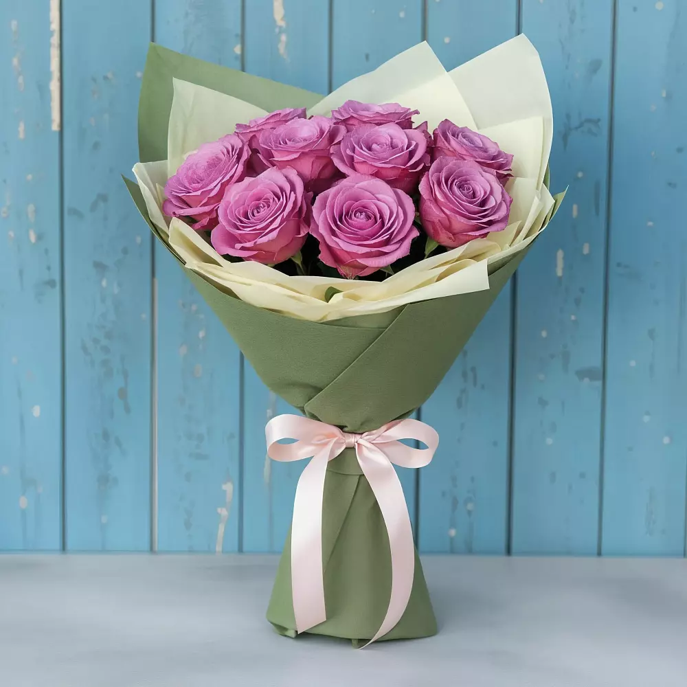 Букет Розы Фёрст Леди в Инжавино