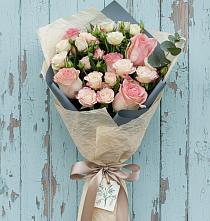 Букет цветов из:  Розы #REPLACE_PRED# Инжавино