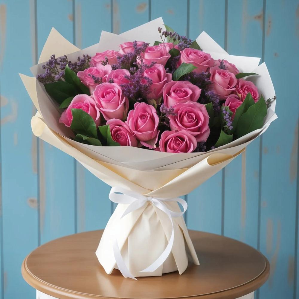 Букет цветов из: Розы в Инжавино