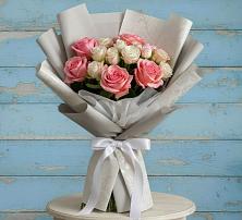 Букет цветов из:  Розы #REPLACE_PRED# Инжавино